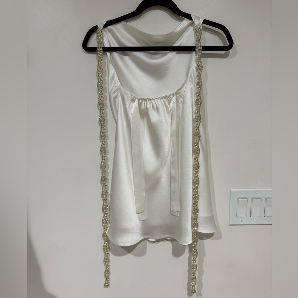 Sisters the Label - SOFIA MINI DRESS - PEARL SILK - Picture 9 of 13
